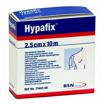 HYPAFIX APOSITO ADHESIVO 2,5  CM X 10 M