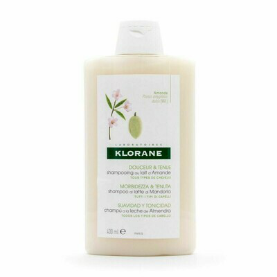 KLORANE CHAMPU LECHE DE ALMENDRAS 400 ML