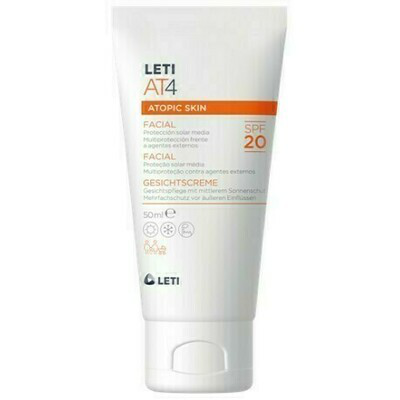 LETI AT-4 CREMA F-20 FACIAL 50 ML