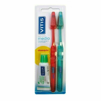 CEPILLO DENTAL MEDIO DUPLO-VITIS-