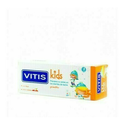 GEL DENTAL KIDS SABOR CEREZA 50 ML -VITIS-