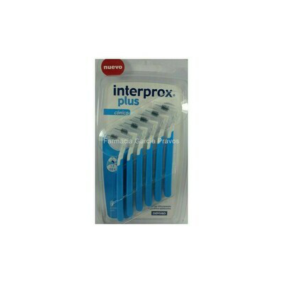 INTERPROX CONICO ( AZUL ) 6 UNIDADES -VITIS-