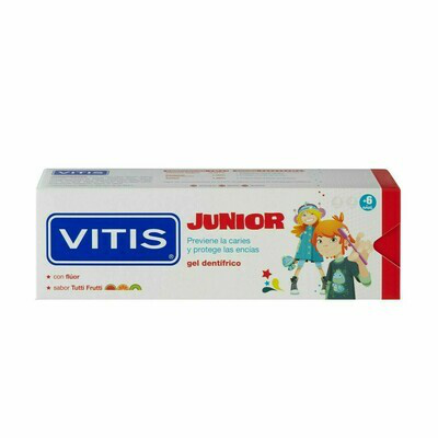 GEL DENTAL JUNIOR SABOR TUTI FRUTI  75 ML-VITIS-