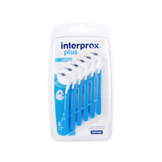 INTERPROX PLUS CONICO (AZUL) 6 UNIDADES -VITIS-