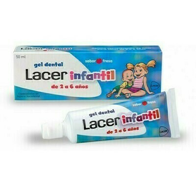 LACER INFANTIL GEL DENTAL 50 ML FRESA