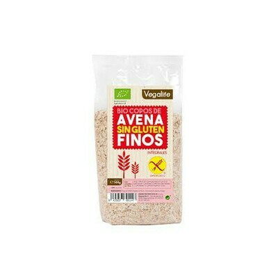 COPOS DE AVENA SIN GLUTEN FINOS-VEGALIFE-