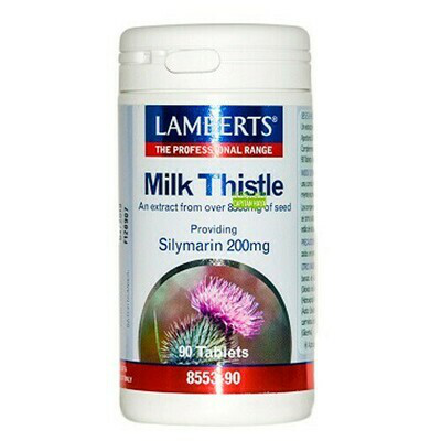 MILK THISTLE- CARDO MARIANO 90 TAB -LAMBERTS-