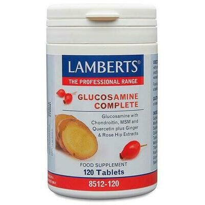 GLUCOSAMINA COMPLETE 120 TABLETAS -LAMBERTS-