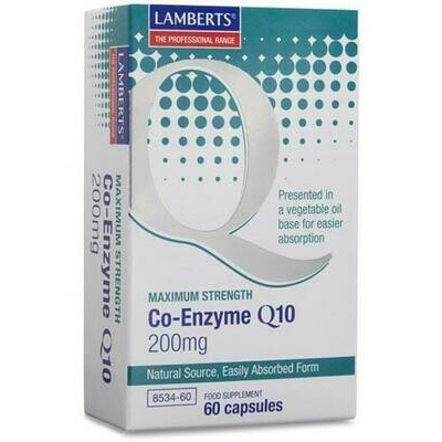 COENZIMA Q10 200 MG 60 CAPS  -LAMBERTS-