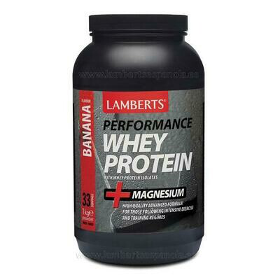 PROTEIN WHEY PERFORMANCE   MG PLATANO -LAMBERTS