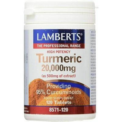 TURMERIC 20.000 MG  60 TAB (CURCUMA)-LAMBERTS-