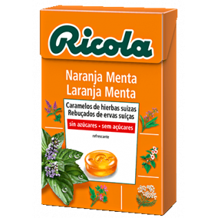 RICOLA CARAMELOS NARANJA-MENTA