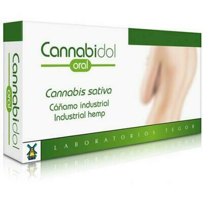 CANNABIDOL 40 CAPSULAS -TEGOR-