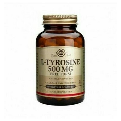 L -TYROSINA 500 MG 50 CAP - SOLGAR -