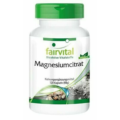 CITRATO DE MAGNESIO 120 CAPSULAS -FAIRVITAL-