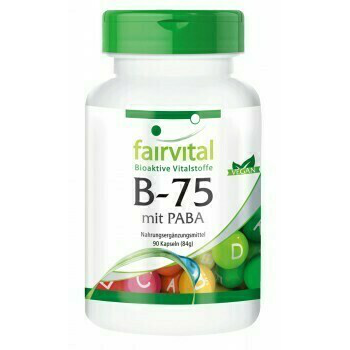 COMPLEJO B-KOMPLEX PABA (VIT-B75)90  -FAIRVITAL-