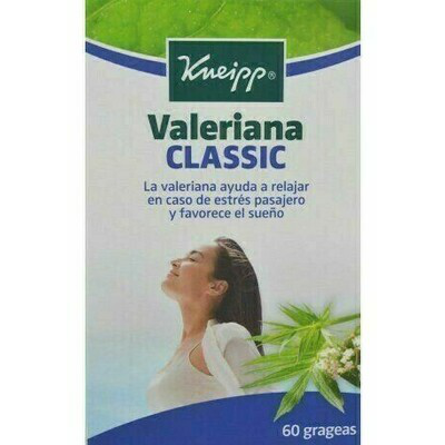 VALERIANA CLASSIC 60 GRAGEAS-KNEIPP-