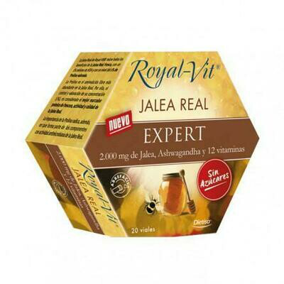 JALEA REAL EXPERT 20 VIALES SIN AZUCAR -DIETISA-