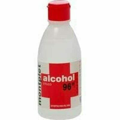 ALCOHOL 96º MONTPLET 1 FRASCO 250 ML