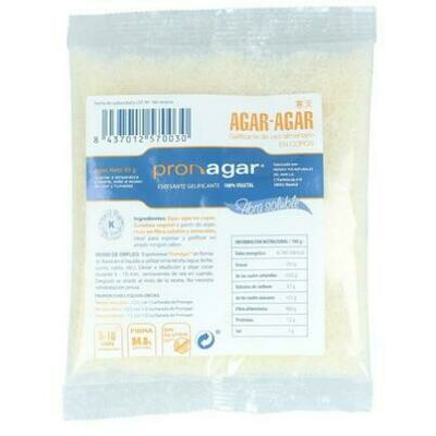 AGAR AGAR EN COPOS 50 GRS -PRONAGAR-