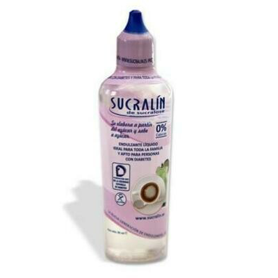 SUCRALOSA ENDULZANTE LIQUIDO 84 ML -SUCRALIN-