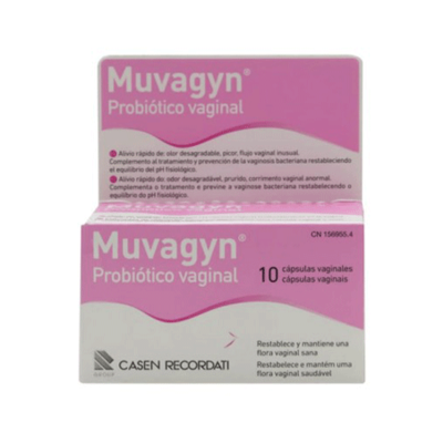 MUVAGYN PROBIOTICO VAGINAL 10 UNIDADES