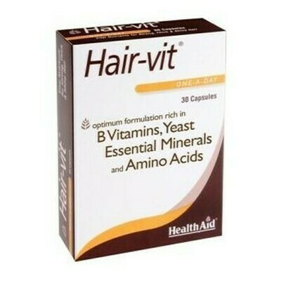 HAIR VIT 30 CAPSULAS- HEALTH AID-