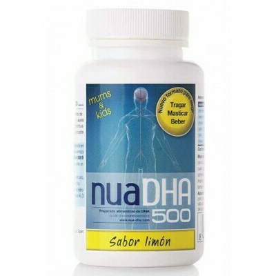 NUA DHA  500 MG 30 CAP MASTICABLE LIMON