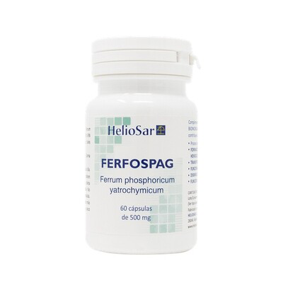 FERFOSPAG 500 MG 60 CAPSULAS -HELIOSAR-