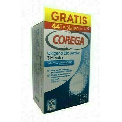 COREGA OXIGENO BIO-ACTIVO LIMPIEZA PROTESIS DENT