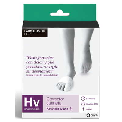 FARMALASTIC CORRECTOR JUANETE HALLUX VALGUS T-M