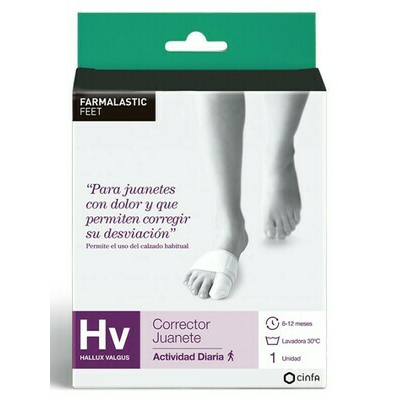 FARMALASTIC CORRECTOR JUANETES HALLUX VALGUS T-G