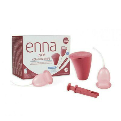 COPA MENSTRUAL ENNA CYCLE  T- M CON APLICADOR 2U