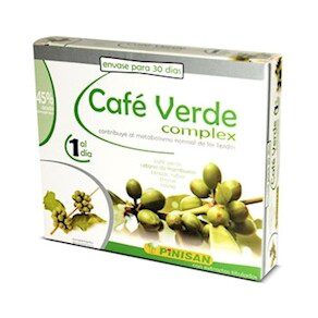 CAFE VERDE COMPLEX 30 CAPSULAS -PINISAN-