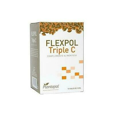 FLEXPOL TRIPLE C 15 AMPOLLAS -PLANTAPOL-