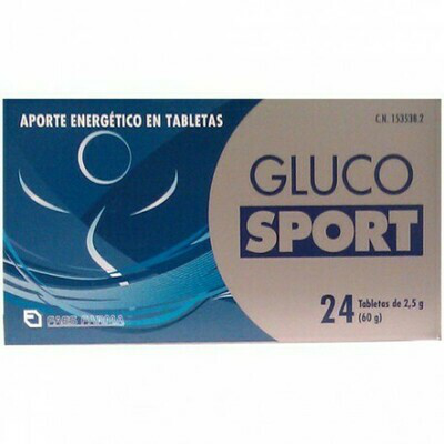 GLUCOSPORT 2.5 G  24 TABLETAS