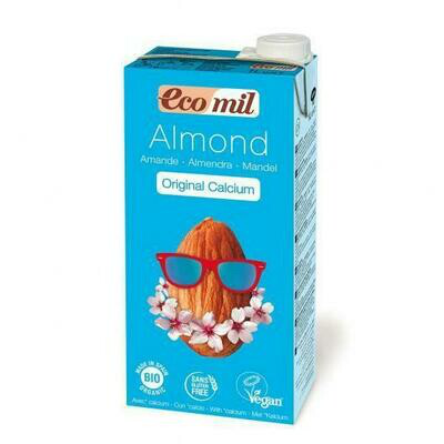 LECHE ALMENDRAS CON CALCIO 1 L -ECOMIL-