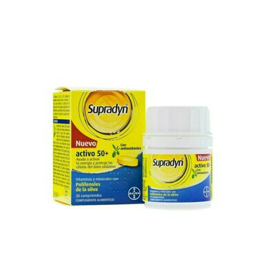 SUPRADYN ACTIVO +50  ANTIOXIDANTES 30 COMPRIMIDOS