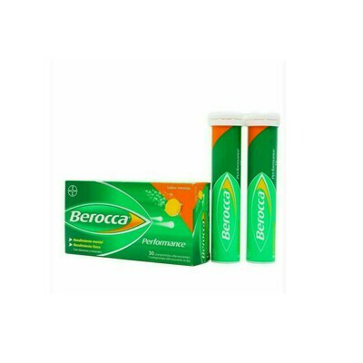 BEROCCA PERFORMANCE 30 COMPRIMIDOS EFERV NARANJA