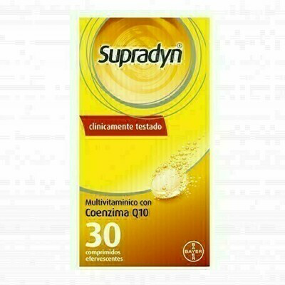 SUPRADYN ACTIVO 30 COMPRIMIDOS EFERVESCENTE