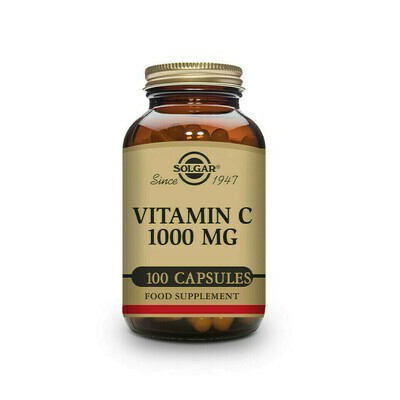 VITAMINA C 1000 MG 100 CAPS-SOLGAR-