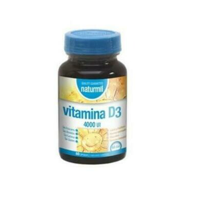 VITAMINA D3 4.000UI 60 CAPSULAS -NATURMIL-