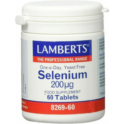 SELENIO 200 MCG 60 CAPS - LAMBERTS-