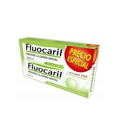 FLUOCARIL BI-FLUORE 250 DUPLO 125 ML 2 UNIDADES