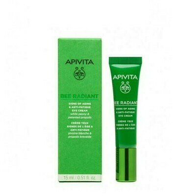 APIVITA BEE RADIANT CONTORNO DE OJOS CON PEONIA