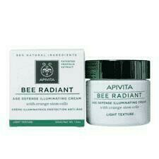 APIVITA BEE RADIANT CREMA DE NOCHE CON PEONIA