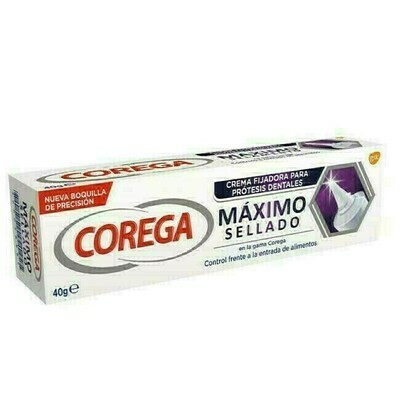 COREGA MAXIMO SELLADO ADHESIVO PROTESIS 40 G