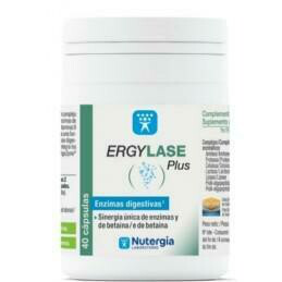 ERGYLASE PLUS ENZIMAS DIG 40 CAP -NUTERGIA-