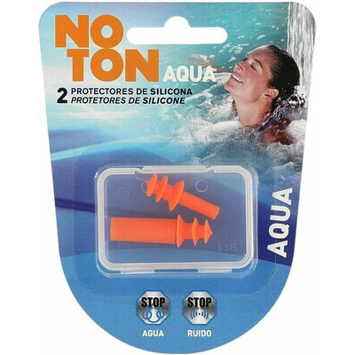 TAPONES OIDOS SILICONA AQUA 2 UNID -NOTON-