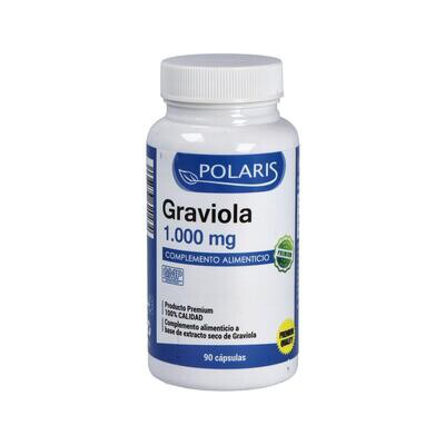 GRAVIOLA (GUANABANA) 1000 MG 90 CAPSULAS -POLARIS-